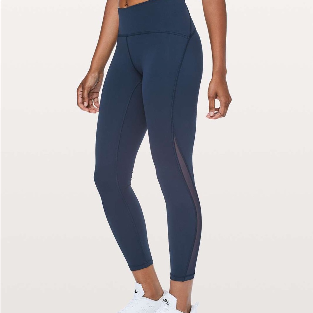 Lululemon Train Times Pant 25” True Navy Size 4